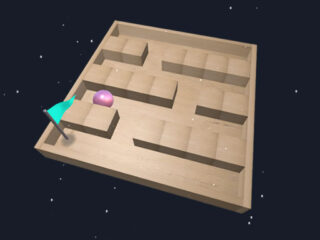 3D Maze Control